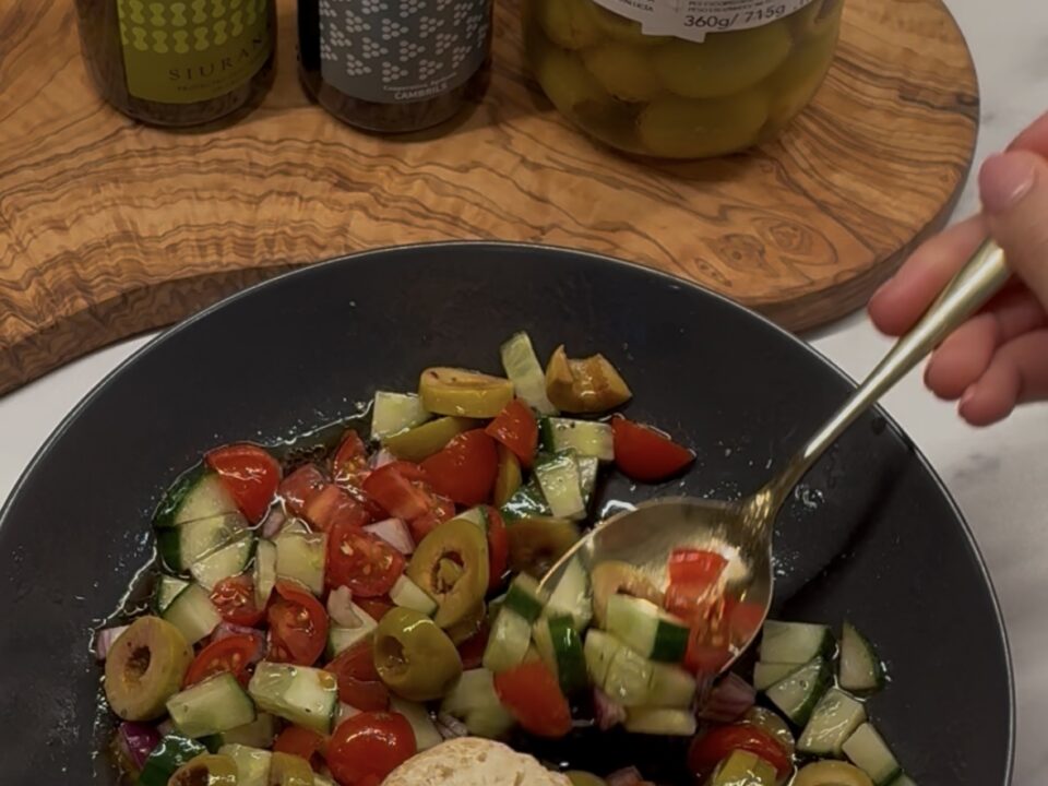 Lihtne ja kiire Vahemere dip/salat.